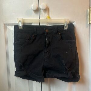 Black Jean shorts from Amazon!